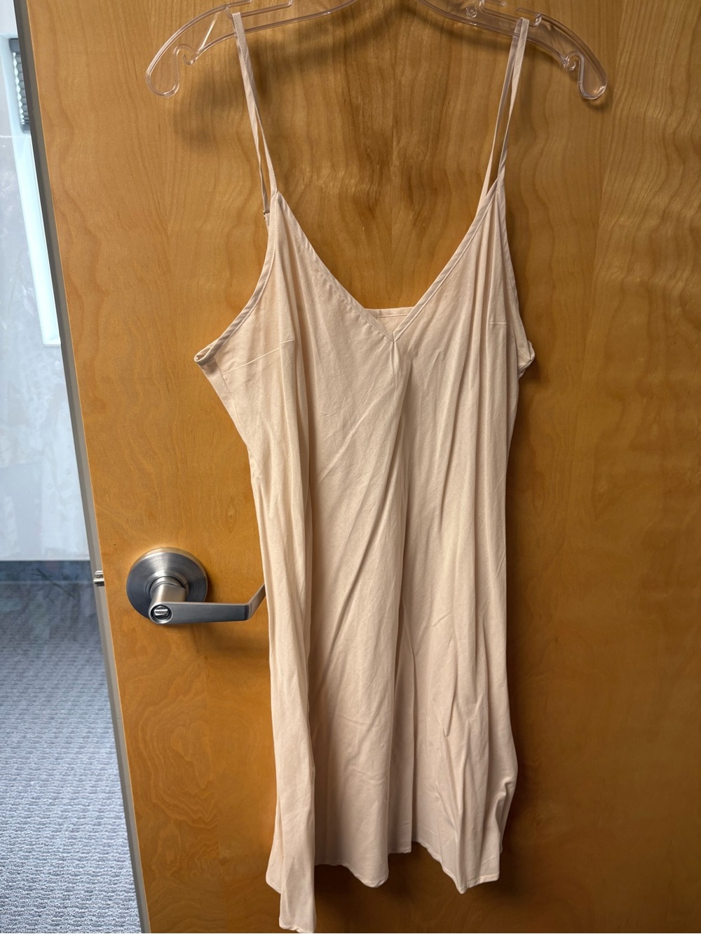 Alemais Nude Beige Mini Slip Dress